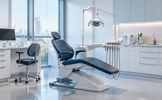 Clean modern dental surgery