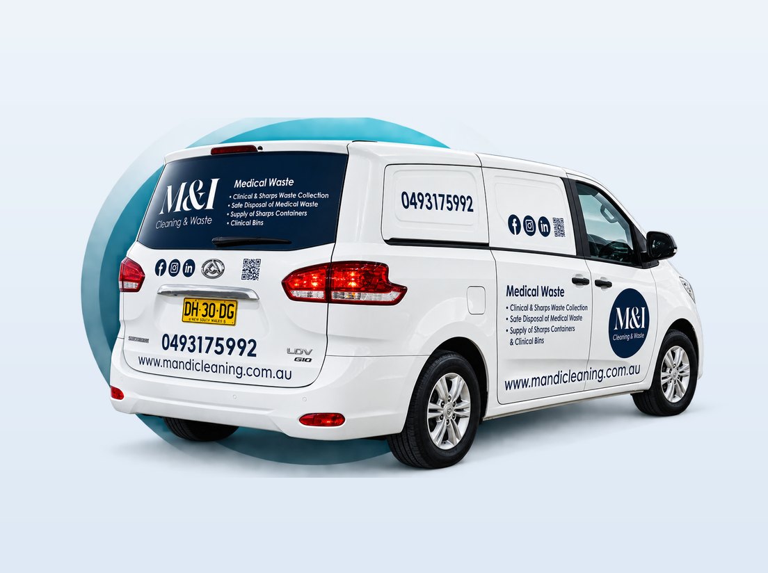 M&I medical waste van