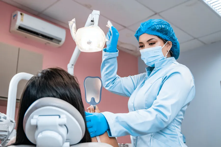 Dental clinic cleaning image